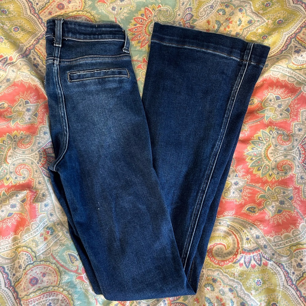 Flying Monkey Ladies Flare Ultra High Rise Jeans